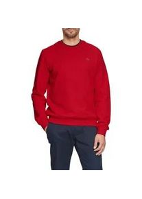 Sweatshirt s.Oliver Gr. M, rot Herren Sweatshirts mit Logo Stickerei