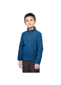 Fleecejacke Jack Wolfskin "TAUNUS" Gr. 128, blau (crisp cobalt) Kinder Jacken einfach zu tragen und pflegen