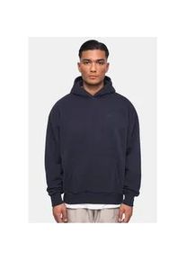 Kapuzensweatshirt DROPSIZE "Dropsize Herren Dropsize Heavy Oversize Hd Print Hoodie" Gr. XS, blau (washednavy) Herren Sweatshirts