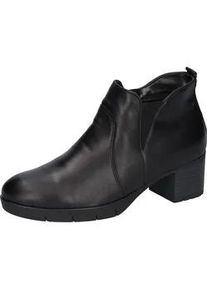 Waldläufer Ankleboots WALDLÄUFER "H-NADJA" Gr. 7 (40,5), schwarz Damen Schuhe Kurz-Stiefelette, Bequemschuh, Blockabsatz, in Komfortweite H