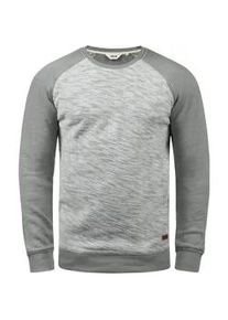 !Solid Sweatshirt SOLID "Sweatshirt SDFlocker" Gr. XL, grau (mid grau) Herren Sweatshirts