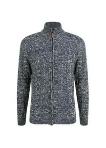 Strickjacke Blend "Strickjacke BHZoltem" Gr. M, grau (pewter mix) Herren Strickjacken