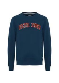 Rundhalspullover Blend "Sweatshirt BHBillie" Gr. XXXL, blau (marineblaus) Herren Pullover