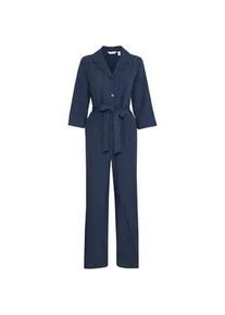 Jumpsuit B.Young "Jumpsuit BYMMMIDDE JUMPSUIT -" Gr. 36, blau (navy pinstripe mix) Damen Overalls