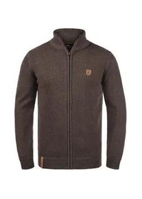 Strickjacke INDICODE "Strickjacke IDAndy" Gr. M, braun (dark brown) Herren Strickjacken