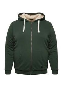 Kapuzensweatjacke Blend "Kapuzensweatjacke BHSweatshirt" Gr. 6XL, grün (deep forest) Herren Sweatjacken