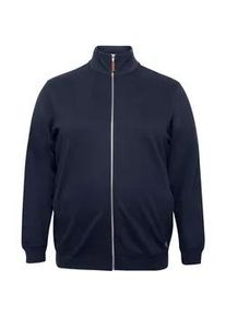 Sweatjacke Blend "Sweatjacke BHBAlio" Gr. 5XL, blau (marineblaus) Herren Sweatjacken