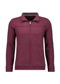 Sweatjacke Ragman Gr. XL (52/54), rot (barolo, 684) Herren Sweatjacken