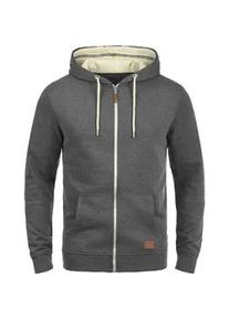 Kapuzensweatjacke Blend "Kapuzensweatjacke BHHulker" Gr. S, schwarz (charcoal) Herren Sweatjacken