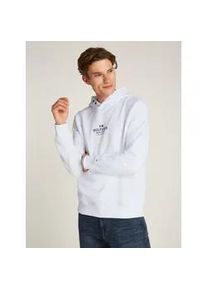 Hoodie Tommy Hilfiger Gr. M, weiß Herren Sweatshirts mit Logodruck