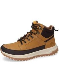 Sneaker Dockers BY GERLI Gr. 48, goldfarben (golden tan) Herren Schuhe High Top Sneaker, Freizeitschuh mit gepolsterte Innensohle