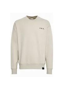 !Solid Rundhalspullover SOLID "Sweatshirt SDHannes" Gr. XXXL, beige (oatmeal) Herren Sweatshirts