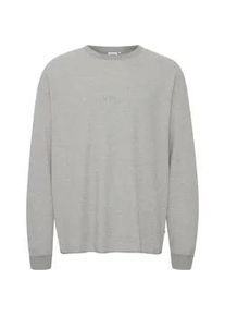 !Solid Sweatshirt SOLID "Sweatshirt SDFletcher" Gr. S, grau (light grey melange) Herren Sweatshirts