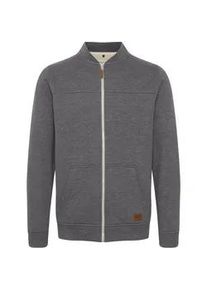 Sweatjacke Blend "Sweatjacke BHArco" Gr. L, grau (pewter mix) Herren Sweatjacken