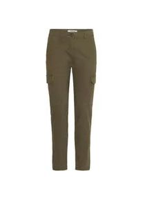 Cargohose oxmo "Cargohose OXPALER" Gr. 42, N-Gr, grün (grape leaf) Damen Hosen