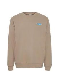 !Solid Sweatshirt SOLID "Sweatshirt SDEmanuel" Gr. XXXL, grau (desert taupe) Herren Sweatshirts