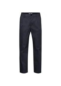 Stoffhose Casual Friday "Stoffhose CFMARC 0164 cotton stretch pants" Gr. 32, Länge 32, blau (dark navy) Herren Hosen