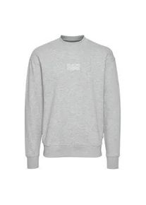 !Solid Sweatshirt SOLID "Sweatshirtpullover SDRubio" Gr. XL, grau (light grey melange) Herren Sweatshirts