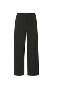 Stoffhose B.Young "Stoffhose BYDANTA WIDE LEG PANTS 2 CROPPED" Gr. 40, N-Gr, grün (sycamore melange) Damen Hosen