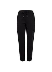 Cargohose oxmo "Cargohose OXHenni" Gr. L, N-Gr, schwarz Damen Hosen