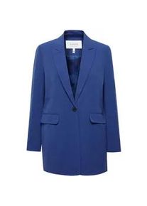 Jackenblazer B.Young "Jackenblazer BYDanta" Gr. 34, blau (surf the web) Damen Blazer