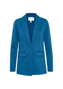 Jackenblazer B.Young "Jackenblazer BYRizetta" Gr. 34, blau (poseidon) Damen Blazer