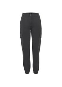 Cargohose oxmo "Cargohose OXCoco" Gr. XXL, N-Gr, schwarz (ebony) Damen Hosen