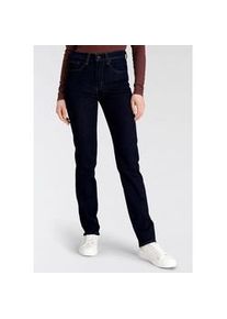 Levi's Straight-Jeans LEVI'S "724 High Rise Straight" Gr. 29, Länge 34, blau (rinsed) Damen Jeans