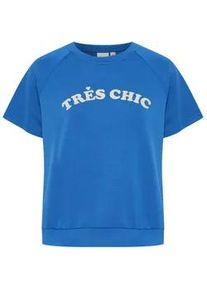 T-Shirt Ichi "T-Shirt IXSVALA SS" Gr. M, blau (strong blue) Damen Shirts