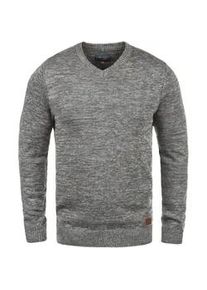 Strickpullover Blend "Strickpullover BHDansel" Gr. S, grau (pewter mix) Herren Pullover