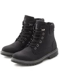 Winterboots Lascana Gr. 38, schwarz Damen Schuhe mit kuscheligem Warmfutter, Snow Boots, Winterstiefel, Stiefelette