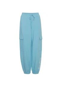 Cargohose THEJOGGCONCEPT "Cargohose JCSafine" Gr. L, N-Gr, blau (baltic sea) Damen Hosen