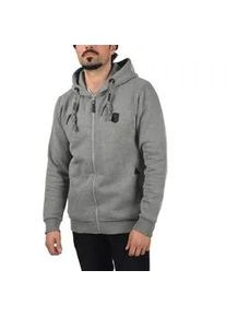 Kapuzensweatjacke INDICODE "Kapuzensweatjacke IDBarnhill" Gr. L, grau (grey mix) Herren Sweatjacken