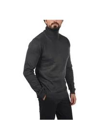 !Solid Rollkragenpullover SOLID "Rollkragenpullover SDArio" Gr. L, grau (dark grey melange) Herren Pullover