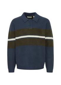 Strickpullover Blend "Strickpullover BHPullover" Gr. XXXL, blau (dress blues) Herren Pullover