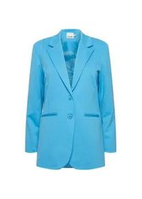 Jackenblazer Ichi "Jackenblazer IHKate" Gr. XXL, blau (blithe) Damen Blazer