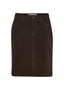 Webrock Pulz Jeans "Webrock PZSALLY Short Skirt" Gr. 36, braun (espresso) Damen Röcke