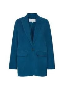 Jackenblazer B.Young "Jackenblazer BYDanna" Gr. 38, blau (poseidon) Damen Blazer