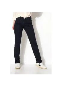 Straight-Jeans Toni "Perfect Shape Straight" Gr. 23, K-Gr, blau (dunkelblau) Damen Jeans