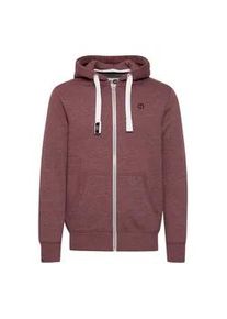 !Solid Kapuzensweatjacke SOLID "Kapuzensweatjacke SDBennZip Kapuzenjacke" Gr. M, rot (wine r mel) Herren Sweatjacken