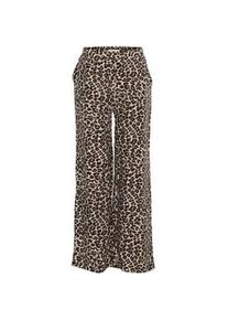 Stoffhose B.Young "Stoffhose BYHinva LEOPARD PANTS -" Gr. 38, N-Gr, braun (coffee liqueúr mix) Damen Hosen