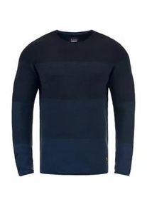 Rundhalspullover Blend "Rundhalspullover BHBenno" Gr. S, blau (dark navy blue) Herren Pullover