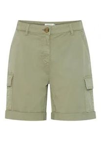 Cargoshorts oxmo "Cargoshorts OXChanice" Gr. 38, N-Gr, grün (seagrass) Damen Hosen