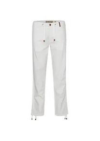 Leinenhose INDICODE "Leinenhose IDIves" Gr. L, N-Gr, weiß (off-white) Herren Hosen