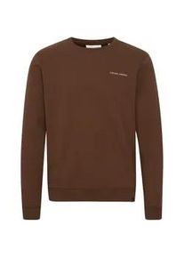 Sweatshirt Casual Friday "Sweatshirtpullover CFSeverin" Gr. L, braun (potting soil) Herren Sweatshirts