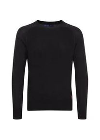 Rundhalspullover Blend "Rundhalspullover BHGandolf" Gr. M, schwarz (charcoal) Herren Pullover