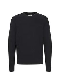 Strickpullover Casual Friday "Strickpullover CFKARL structured crew neck knit" Gr. XXXL, blau (dark navy) Herren Pullover