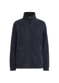 Fleecejacke oxmo "Fleecejacke OXMARTA" Gr. S, blau (insignia blue) Damen Jacken