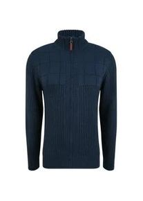 Strickjacke Blend "Strickjacke BHOteros" Gr. L, blau (dress blues) Herren Strickjacken