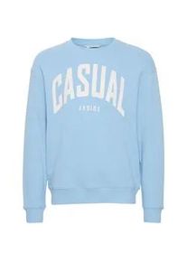 Sweatshirt Casual Friday "Sweatshirt CFSage" Gr. XXL, blau (dusk blue) Herren Sweatshirts